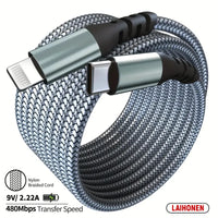 USB C to Lightning 10 feet MFi Certified for iPhone 14 Pro Max 13 Pro Type C to Lightning Fast Charging Braided Data Cable