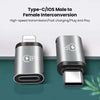 USB Cable Converter Lightning To USB C Adapter 20W Ios to Type-C Adaptador for IPhone 15 14 13 Pro Max Huawei Xiaomi Samsung