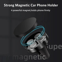 Air Vent Magnetic Car Phone Holder Magnet Smartphone Mobile Stand Cell GPS Support For iPhone 15 14 11 Xiaomi Mi Huawei Samsung