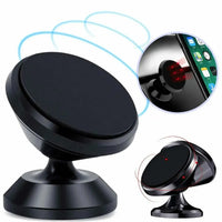 Magnetic Car Phone Holder Magnet Mount Bracket Stick on Car Dashboard Wall Mobile Cell Support in Car for iPhone Samsung Xiaomi