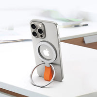 Cell Phone Ring Holder Stand Finger Grip Degree Rotation Kickstand Aluminium Alloy For Magsafe IPhone 16 15 14 13 12 Pro Max