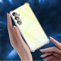 Phone Case for Samsung Galaxy A55 A06 A16 A26 A36 A56 A25 A35 A15 A54 A34 A14 5G A24 4G A05S A04S A73 A53 Transparent Back Cover