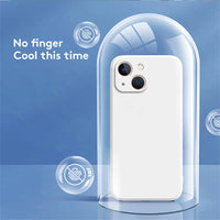 Square Square Liquid Silicone Phone Case for iPhone 14 Plus 11 12 13 14 Pro Max 12 13 mini Luxury Camera Protective Cover