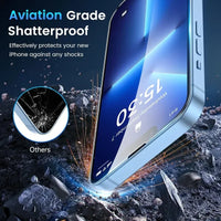 5Pcs Tempered Glass For iPhone 15 13 11 12 14 Pro Max Mini Screen Protector For IPhone 16 17 8 Plus X XR XS MAX Protective Glass