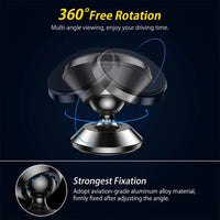 Car Phone Holder Magnetic Universal Magnet Phone Mount for iPhone for Samsung in Car Mobile Cell Phone Holder Stand GPS Support