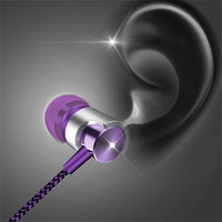 Wired In-ear Earphone In Ear Noise Cancellation Ergonomic Design Stereo Sports Music Headphones For Mobile Phone Everyday Use