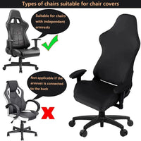 Gaming Chair Cover-Gaming Chair seat Cover 4pc/Set Gaming Chair Covers Stretchable with armrest Covers/Chair Back Covers/Chair s
