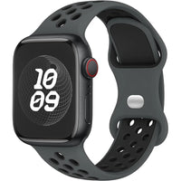 Silicone Watch Strap For Apple watch 44MM/45MM/46MM 49MM/38MM/40/41MM Sports Rubber Band Iwatch Series Ultra 11 10 9 8 7 6 SE 5