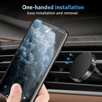 Air Vent Magnetic Car Phone Holder Magnet Smartphone Mobile Stand Cell GPS Support For iPhone 15 14 11 Xiaomi Mi Huawei Samsung
