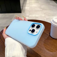 Soft Matte Candy Transparent Phone Case For iPhone 17 16 15 14 13 12 Pro Max Plus X Xs Max XR Shockproof Silicone Bumper Cover