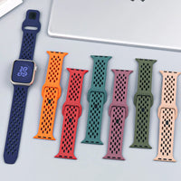 Silicone band For Apple watch Strap 45mm 41mm 44mm 49mm 40mm 42mm 46mm bracelet correa iwatch Series 11 10 9 8 7 6 5 SE Ultra 3