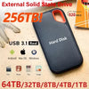 Portable SSD 1TB External Hard Drive 2TB 4TB High-Speed Hard Disk 256TB USB3.1 Type-C Solid State Drive for Laptop/Phone/MAC/PC