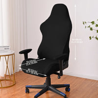 Gaming Chair Cover-Gaming Chair seat Cover 4pc/Set Gaming Chair Covers Stretchable with armrest Covers/Chair Back Covers/Chair s