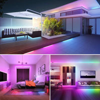 RGB USB LED Strip, APP with 44 Key Remote Control, Suitable for Bedroom, Living Room, Kitchen, Esports Decoration Night Light