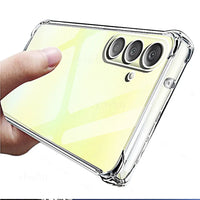Phone Case for Samsung Galaxy A55 A06 A16 A26 A36 A56 A25 A35 A15 A54 A34 A14 5G A24 4G A05S A04S A73 A53 Transparent Back Cover