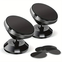 Magnetic Car Phone Holder Magnet Mount Mobile Cell Phone Stand GPS Support For iPhone 14 13 12 Pro Xiaomi Huawei Samsung Oneplus