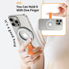 Cell Phone Ring Holder Stand Finger Grip Degree Rotation Kickstand Aluminium Alloy For Magsafe IPhone 16 15 14 13 12 Pro Max