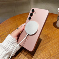 Luxury Magnetic Soft TPU Phone Case For Samsung A17 A56 A36 A26 A16 A06 A55 A35 A25 A15 A05 S A54 A34 A24 A14  Cover