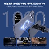 Magnetic Wireless Car Charger For MagSafe iPhone 17 16 15 14 13 Pro Max Xiaomi Samsung Xiaomi Air Vent Clip Phone Holder Stand