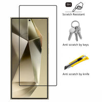 Tempered Glass For Samsung Galaxy S26 S25 S24 Ultra Screen Protector A17 A27 A37 A57 A56 A36 A26 A16 A55 A54 A53 A35 Film