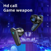 TWS Wireless Bluetooth Headset LED Display Gamer Earbuds with Mic Wireless Headphones Noise Cancelling Bluetooth Earphones X15