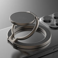 Double Sided MagSafe Phone Stand Magnetic Phone Ring Holder Kickstand Magnet Grip for Phone 16 15 14 13 Android Gym Car Holder