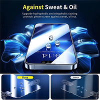1-5Pcs Tempered Glass for IPhone 16 15 14 13 12 11 Pro Max Screen Protector for IPhone 7 8 SE X XS XR Protective Glass Film