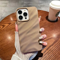 Soft Candy Wavy Pattern Phone Case For iPhone 17 16 11 12 13 14 15 Pro Max Xs Max XR 7 8 Plus 17Air Shockproof Bumper Cover