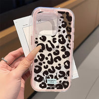 Love Heart Phone Case For iPhone 17 Case iPhone 13 16 15 11 12 14 Pro Max 17 Air Silicone 2 IN 1 Shockproof Soft Clear Cover