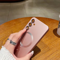 Luxury Magnetic Soft TPU Phone Case For Samsung A17 A56 A36 A26 A16 A06 A55 A35 A25 A15 A05 S A54 A34 A24 A14  Cover