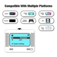 For Amiibo Chargeable Intelligent Simulator NFC Emulator Universal Writer for Switch2/Switch WiiU 3DS Game Accessories