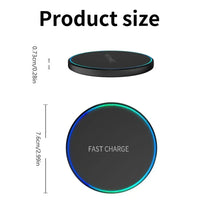 Wireless Charger For PHONE \PAD\WATCH \EarphonesInduction Fast Charging Pad Dock Station