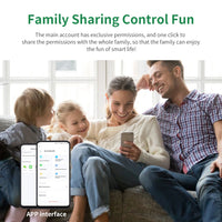 Smart Home 2.4G WIFI Temperature And Humidity Sensor Tuya APP Remote Control SmartLife Work With Alexa Google Assistant