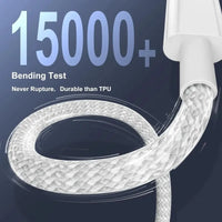 4PCS USB C Cable to USB C 100W Fast Charging Charger Cable Supports Fast Charging For iPhone 17 16 15 Samsung Xiaomi Huawei etc